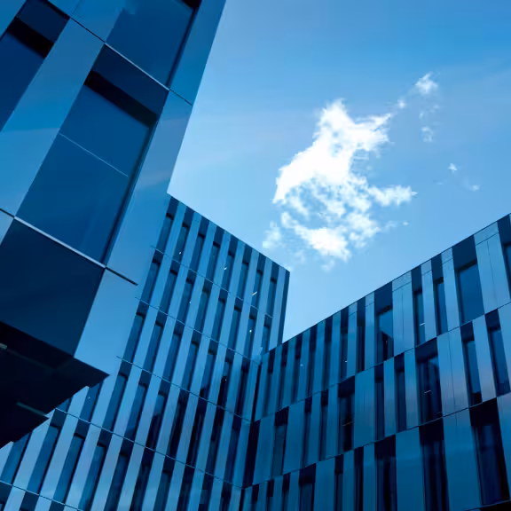 picture of aker solution logo on a wall