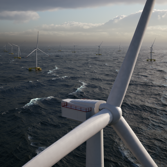 offshore floating wind turbines